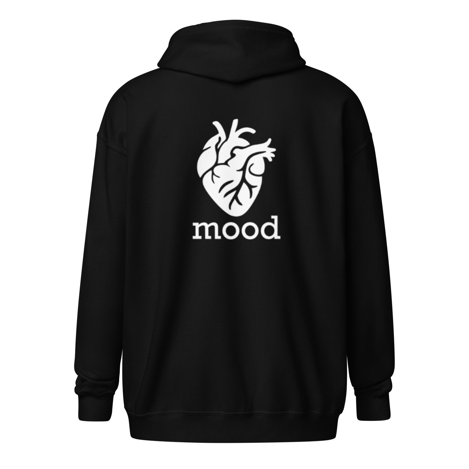 mood Hoodie con Zip Unisex